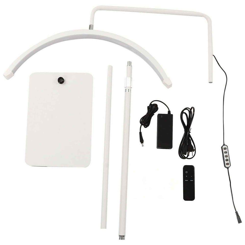 Luminaria Estetica Meia Lua 36w Arco Dentista Salao Beleza Maquiagem Cilios Iluminaçao Estudio Foto Sobrancelha Manicure - 10