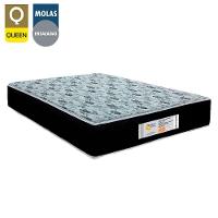 Cama Box Baú Casal Bipartido Sintético + Colchão Molas Ensacadas Sereneprime Sonnolux - 138cm Marrom - 6
