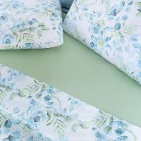 Jogo Cama Lençol Maris Queen Percalle 200 Fios Estampado 4 Peças Forest Verde - 3