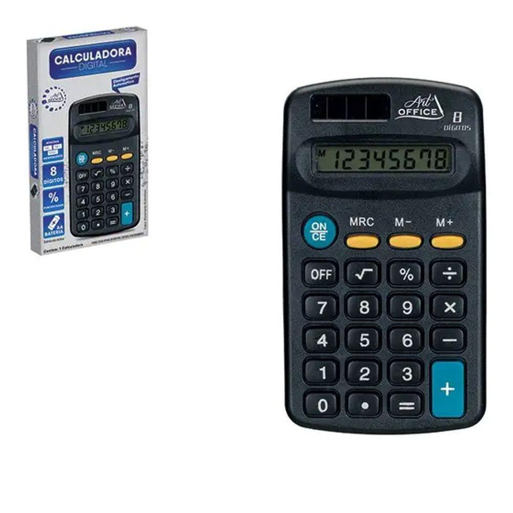 Mini Calculadora Digital De Bolso Mesa Pequena Portátil Comp - 1