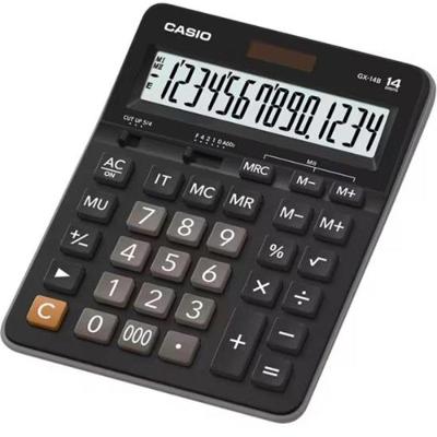 Calculadora De Mesa Casio Gx14b 14 Dígitos Preta