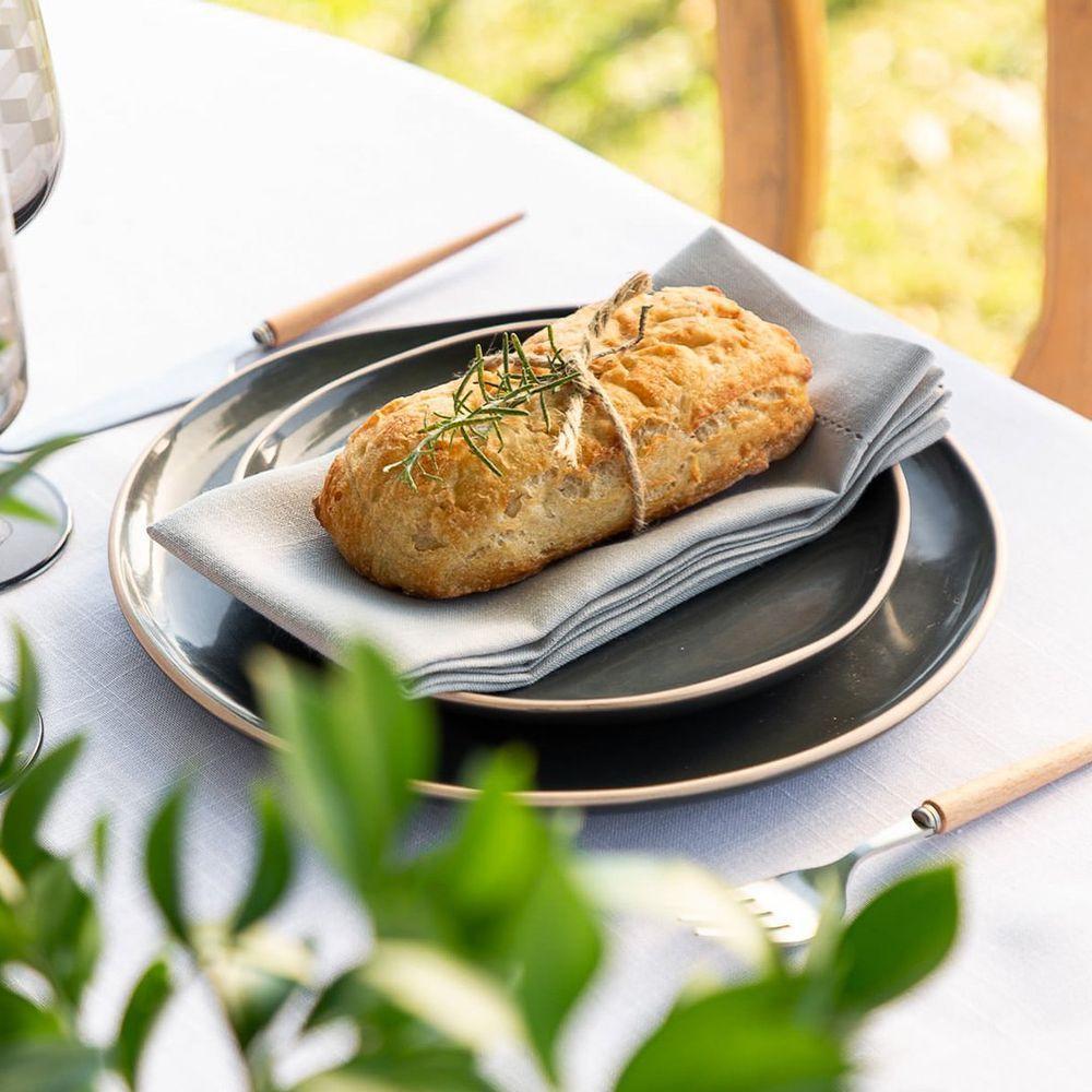 Jogo Copa E Cia 16 Peças Vivant Em Cerâmica Cromio - 3