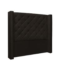 Cabeceira Vicenza Cama Box King 195 Cm Corino Marrom - 1