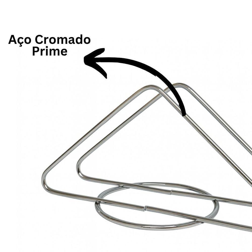 Suporte Porta Guardanapo Aço Cromado Prime Slim - Araminas - 4