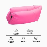 Sofá Inflável De Ar Portátil Puff Impermeável Praia Camping - 8