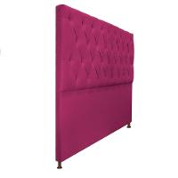 Cabeceira Sofia 160cm Queen Size Suede Pink - 10