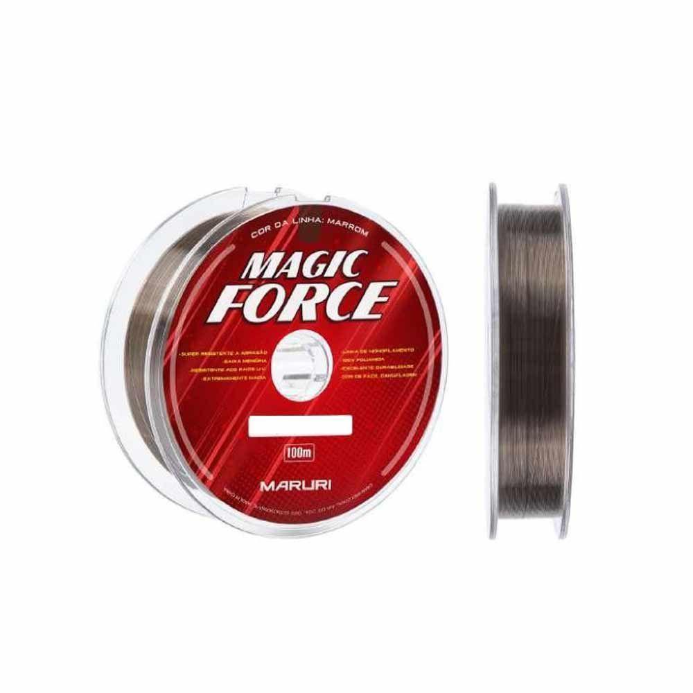 Linha De Pesca Monofilamento Magic Force 100m Tamanho 0,30mm - 1