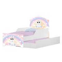 Mini Cama Infantil Com Auxiliar Pop Unicórnio Criança - 3