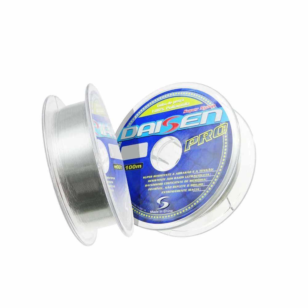 Linha De Pesca Monofilamento Daisen Pro 100m Tamanho 0,45mm - 3
