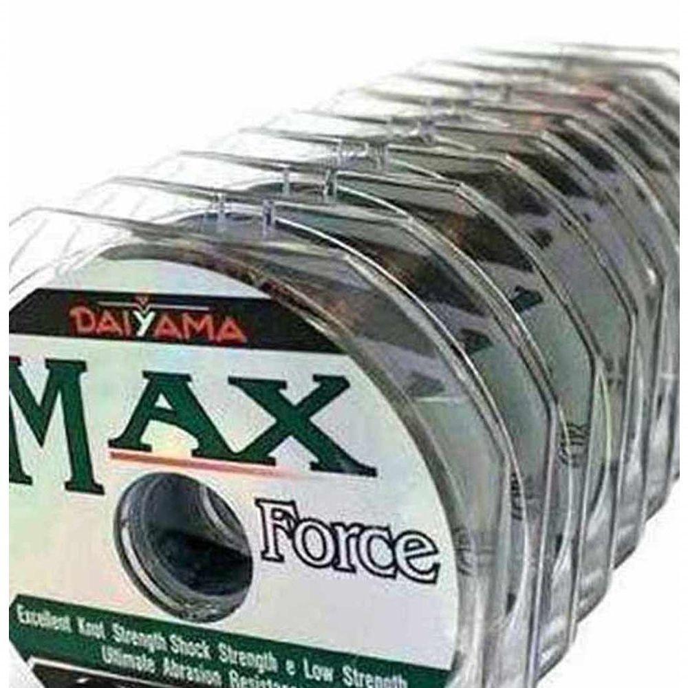 Linha De Pesca Monofilamento Max Force 500m Tamanho 0,74mm - 2