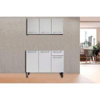 Cozinha Modulada Bertolini Evidence 2 Peças (1aéreo+1balcão) C2p07 Branco-bertolini - 1