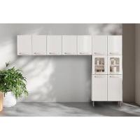 Cozinha Modulada Bertolini Evidence 3 Peças (2aéreos+1paneleiro) Cpt63 Branco-bertolini - 1