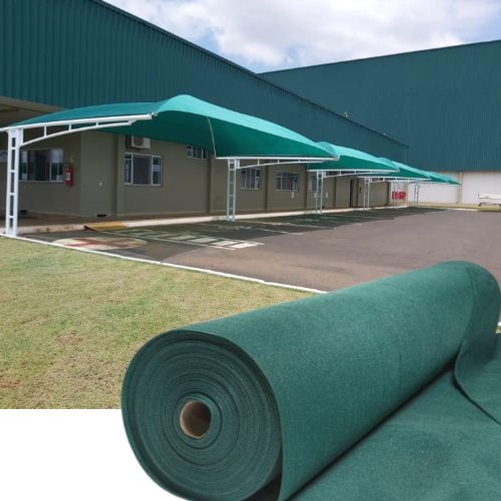 Cobertura Lava Rápido E Estacionamento Supermercado 5,10x5 Metros Verde - 4