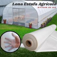 Lona Para Estufa Filme Plastico 150 Micras Difusor 6,30 X27m X 150 - 5