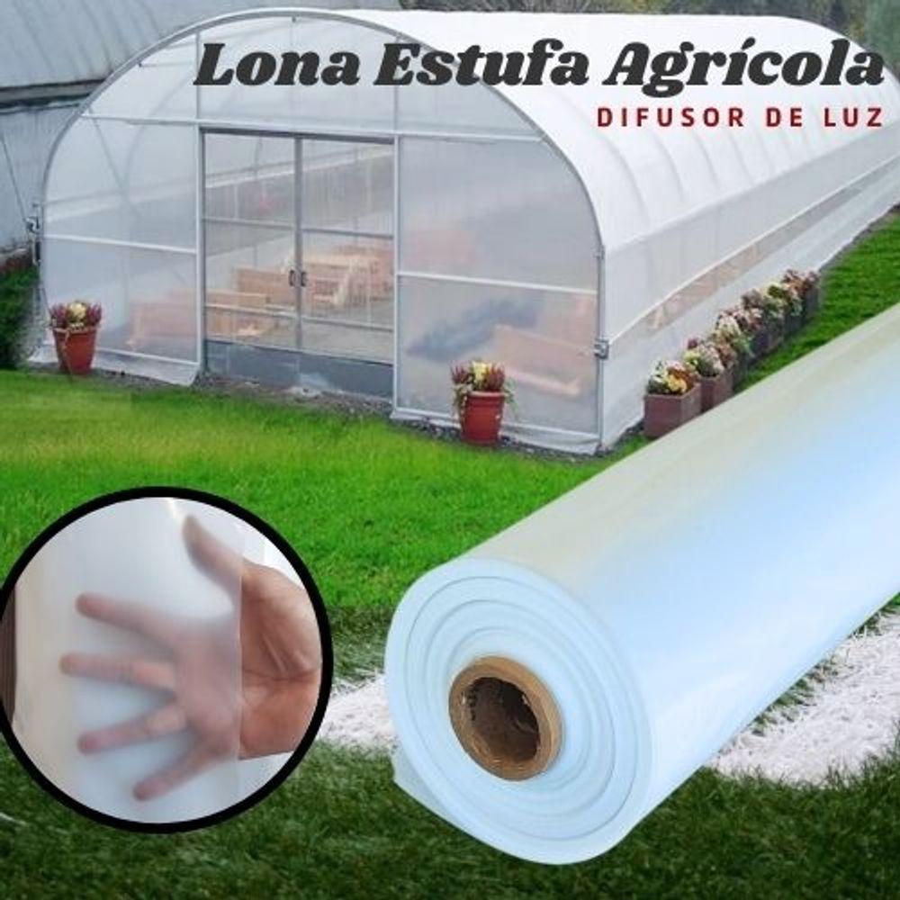 Lona Para Estufa Filme Difusor 10x60m 150 Micras Uv Dl - 3