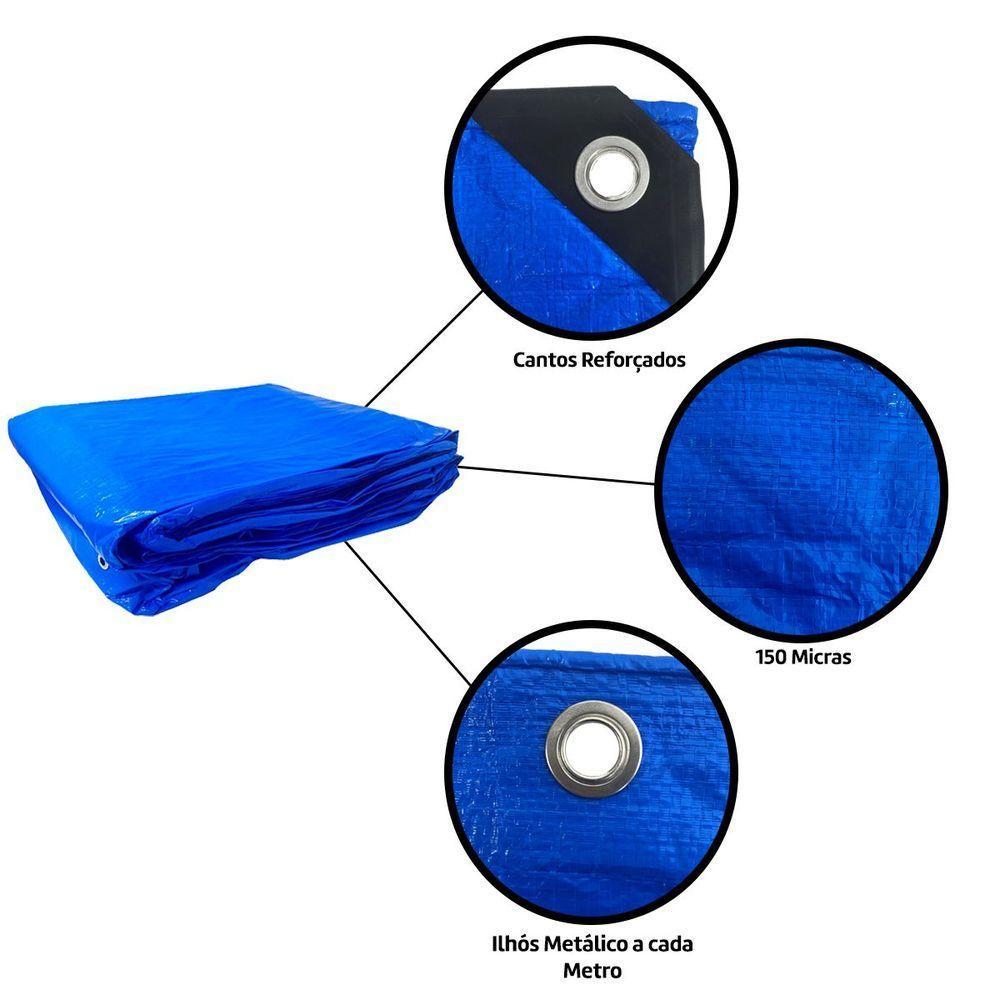 Kit Lona Polietileno 3x3m E 04 X 03 M Famastil - 2