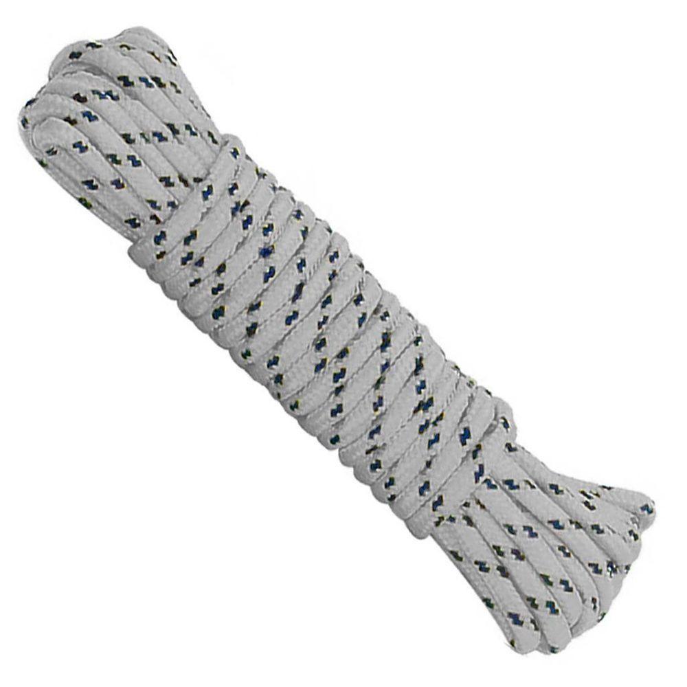 Kit 2 Cordas Cinzas Para Amarrar Lona De Caminhão Em Poliéster 15 Metros - 1