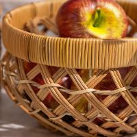 Cesto Copa E Cia Rattan Fiji Pequeno - 3