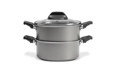 Cozi-Vapore Brinox Cor & Vapor Prata 16 Cm - Cozinha No Vapor Com Pouco Ou Nenhum Óleo Prata