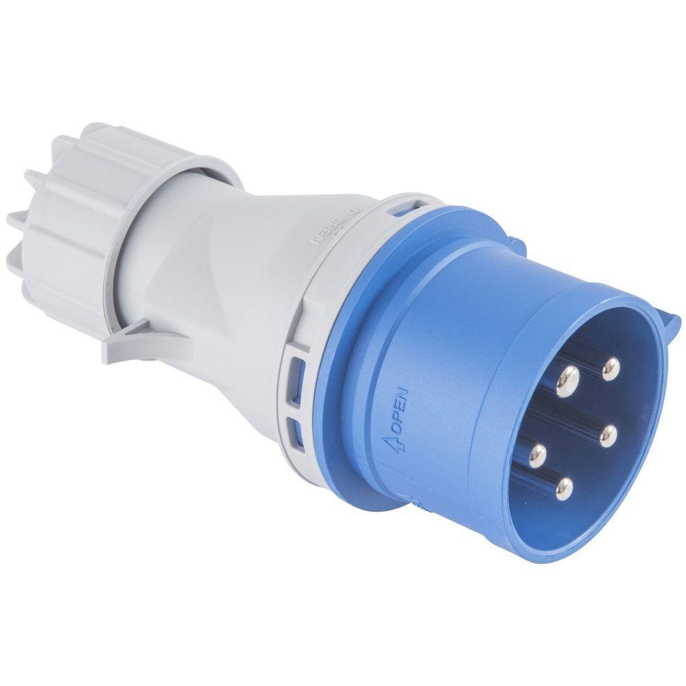 Plugue Móvel Industrial 3p+n+t Tramontina 32 A 220-250 V 9 H Ip44 Tramontina - 4