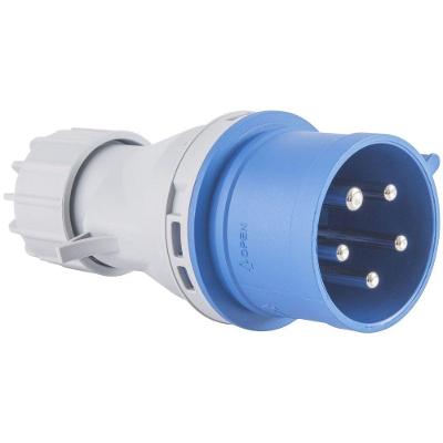 Plugue Móvel Industrial 3p+n+t Tramontina 32 A 220-250 V 9 H Ip44 Tramontina