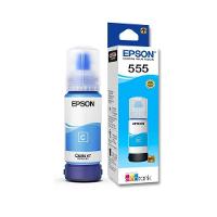 Refil Epson 555 Ciano L8180 Azul Original T555 T555220 T555220al - 1