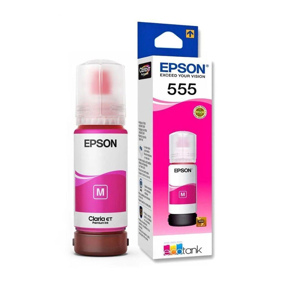 Refil Epson 555 Magenta T555 L8180 T555320 Original 70ml - 1