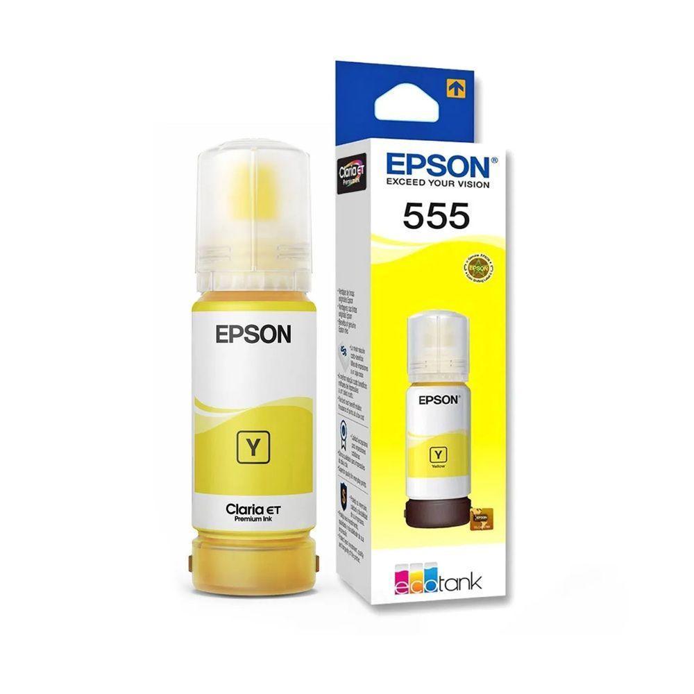 Refil Epson 555 Amarelo (yellow) L8180 T555420-al Original T555 - 1