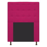 Cabeceira Estofada Dama 90 Cm Solteiro Suede Pink - 1