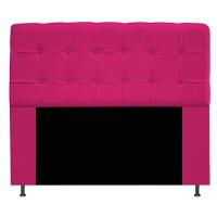 Cabeceira Estofada Mel 195 Cm King Size Suede Pink - 3