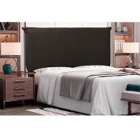 Cabeceira Garden Cama Box Solteiro 90Cm Corino Marrom - 4