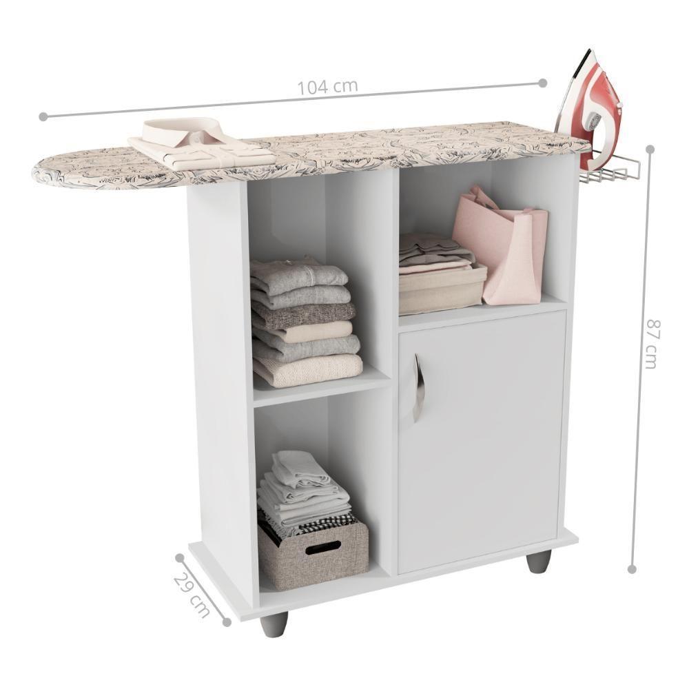 Tábua De Passar Madrid Branco - 2