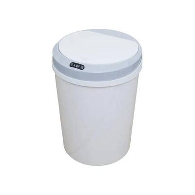 Lixeira Inteligente Touch Branca Automática Redonda 12 Lts