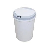 Lixeira Inteligente Touch Branca Automática Redonda 12 Lts - 1