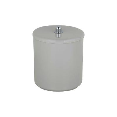 Lixeira Astra Ct4 6l Redonda Cinza