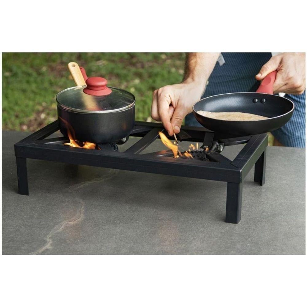 Fogareiro Rústico Mor - 2 Bocas - 7