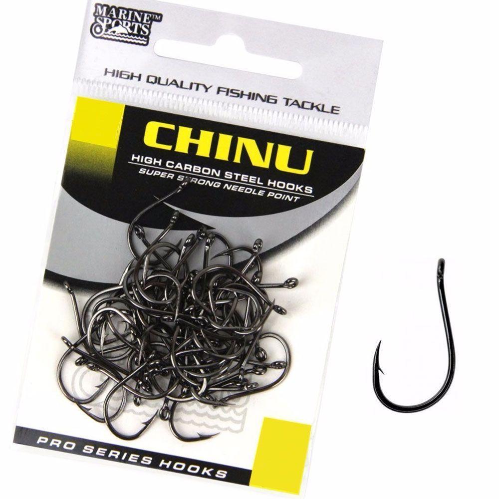 Anzol Marine Sports Chinu Black Preto Tamanho N9 - 3