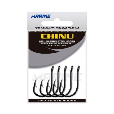 Anzol Marine Sports Chinu Black Preto Tamanho N8