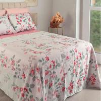 Jogo De Cama Duplo Queen 4 Peças 140 Fios 250x240cm Adele Realce Premium - Sultan - 3