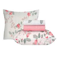 Jogo De Cama Duplo Queen 4 Peças 140 Fios 250x240cm Adele Realce Premium - Sultan - 6