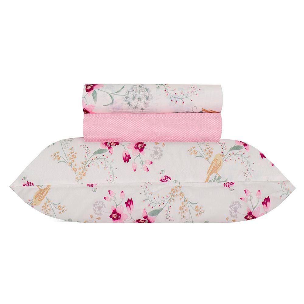 Jogo De Cama Duplo Queen 140 Fios Cloe Realce Premium Sultan - 6