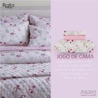 Jogo De Cama Duplo Queen 140 Fios Cloe Realce Premium Sultan - 2