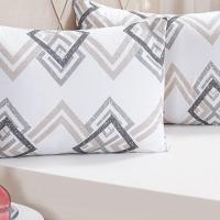 Jogo De Cama King Dreams Malha 100% Algodão 193x203x35cm Bege