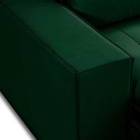 Sofa Retratil Reclinavel 2 Lugares 2,90 Vitória Veludo Verde Lansofbr - 8