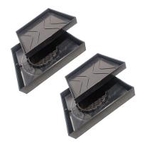 Kit 2 Ralo Oculto 15x15 Invisivel P/ Piso Porcelanato Cinza - 1