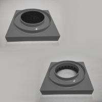 Kit 2 Ralo Oculto 15x15 Invisivel P/ Piso Porcelanato Cinza - 6