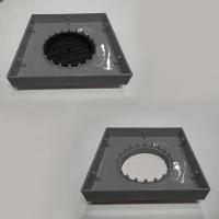 Kit 2 Ralo Oculto 15x15 Invisivel P/ Piso Porcelanato Cinza - 7