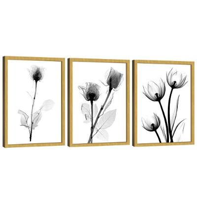 Quadro Decorativo Minimalista Abstrato Floral