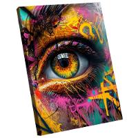 Quadro Decorativo Olhar Grafite - 1