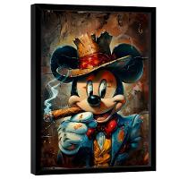 Quadro Decorativo Mickey Gangstar - 1